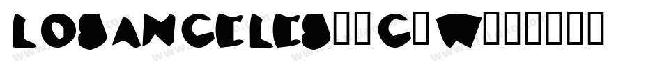LosAngeles-7g3w字体转换
