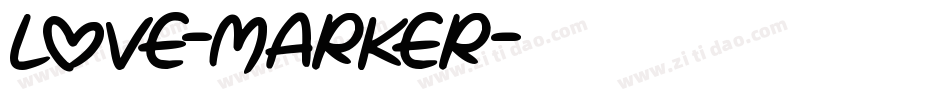 Love-Marker字体转换