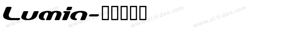 Lumin字体转换