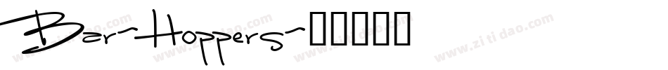 Bar-Hoppers字体转换