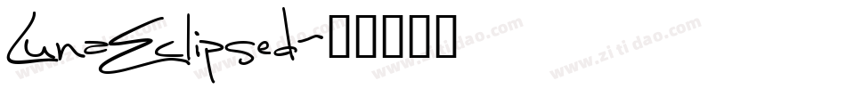 LunaEclipsed字体转换