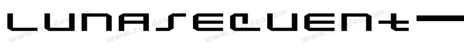 Lunasequent字体转换