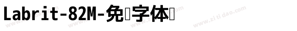 Labrit-82M字体转换