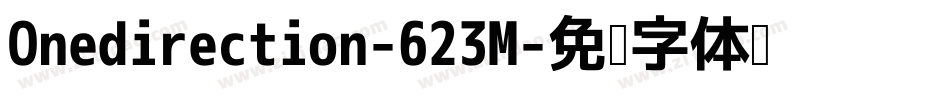 Onedirection-623M字体转换