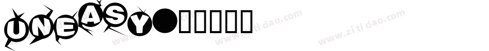 Uneasy字体转换