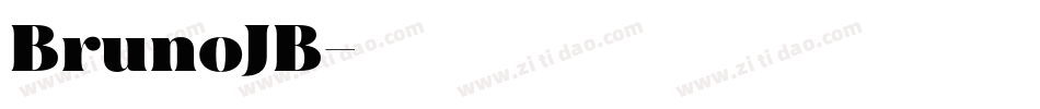 BrunoJB字体转换