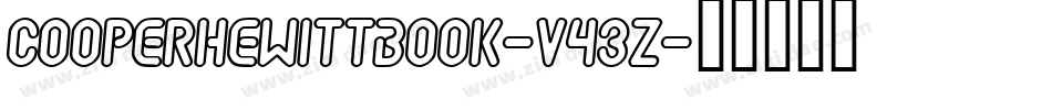 CooperhewittBook-v43Z字体转换