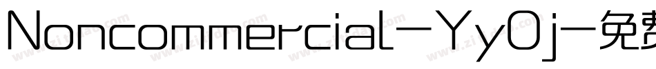 Noncommercial-Yy0j字体转换