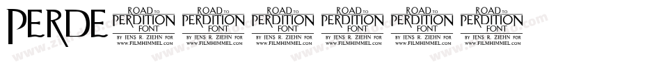 Perde字体转换