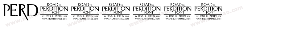 perd字体转换