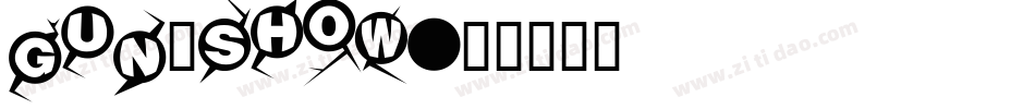 Gun_Show字体转换
