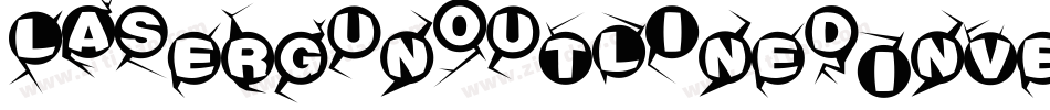 LaserGunOutlinedInverse-6AGM字体转换
