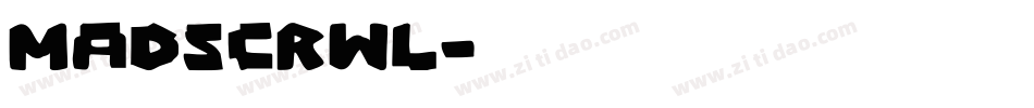 madscrwl字体转换