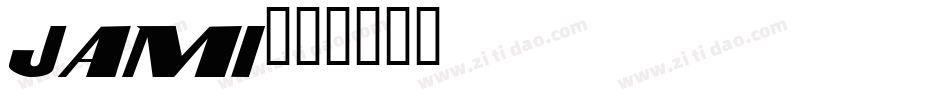 JAMI字体转换