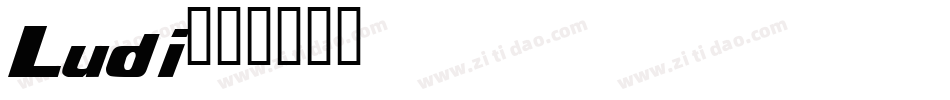 Ludi字体转换