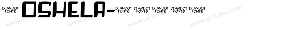 Boshela字体转换