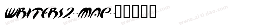 Writers2-Map字体转换