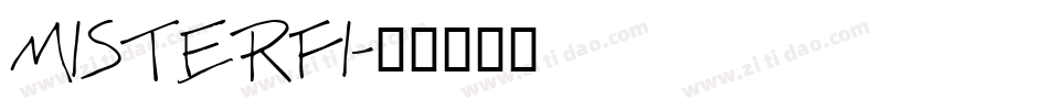 MISTERFI字体转换
