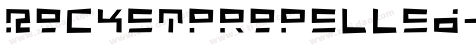 RocketPropelled-Gl9y字体转换