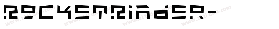 RocketRinder字体转换