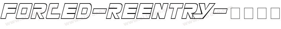 Forced-Reentry字体转换