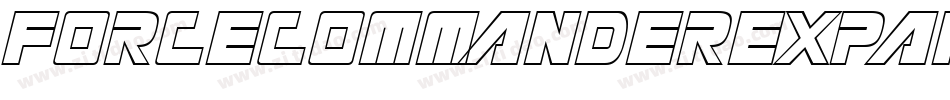 forcecommanderexpand字体转换