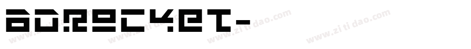 BDROCKET字体转换