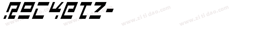 ROCKETZ字体转换