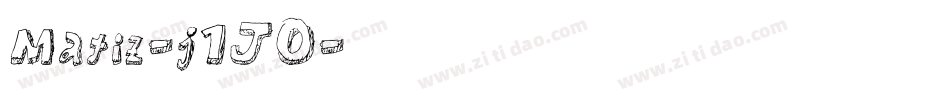 Matiz-j1JO字体转换