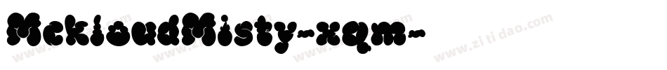 MckloudMisty-xqm字体转换