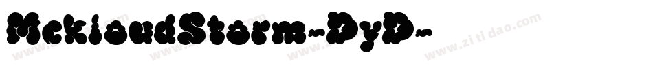 MckloudStorm-DyD字体转换