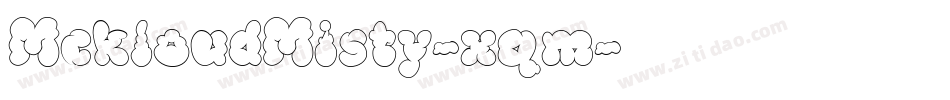 MckloudMisty-xqm字体转换