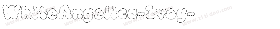 WhiteAngelica-1vog字体转换