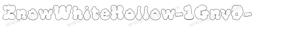 ZnowWhiteHollow-1Gnv0字体转换