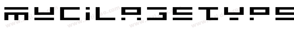 MucilageTypeExpandedBold-4jvx字体转换