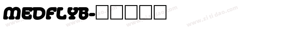 MEDFLYB字体转换