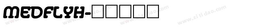 MEDFLYH字体转换