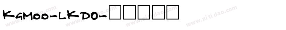 KgMoo-lKd0字体转换