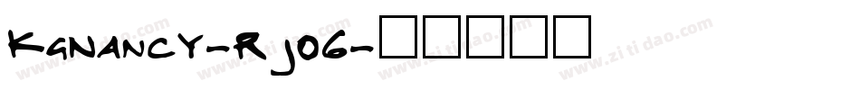 KgNancy-RJ06字体转换
