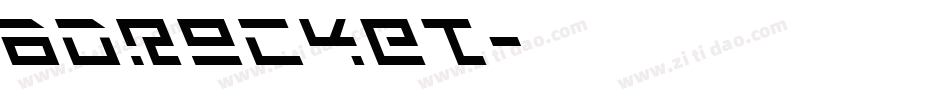 BDROCKET字体转换