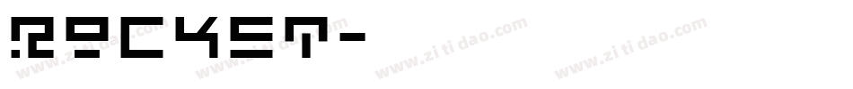 Rocket字体转换
