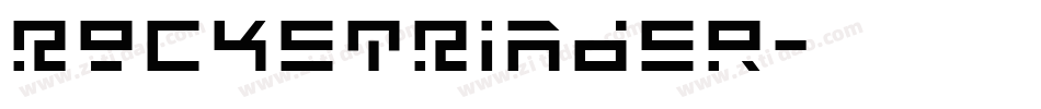 RocketRinder字体转换