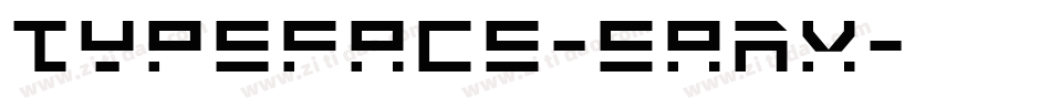 TypeFace-eanx字体转换