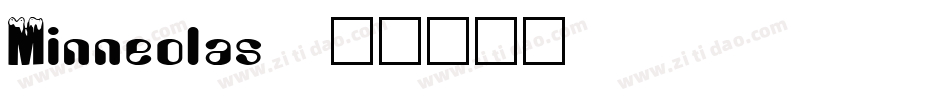 Minneolas字体转换
