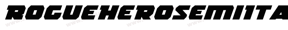 RogueHeroSemiItalic-Yzz4v字体转换