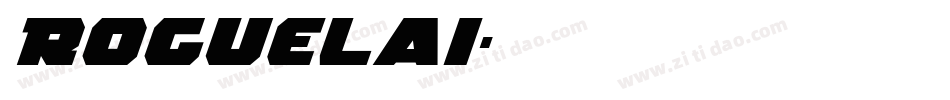 Roguelai字体转换