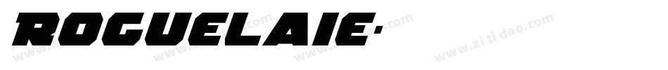 Roguelaie字体转换
