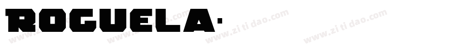 Roguela字体转换