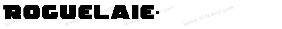 Roguelaie字体转换