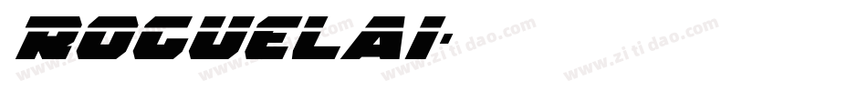 Roguelai字体转换